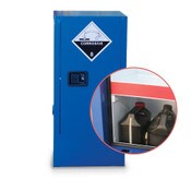 60L Poly Lined Corrosive Safety Cabinet | Safe Storage of Corrosive Liquids | Ecospill Brisbane Sydney Melbourne Perth Adelaide Canberra | CSCPL60